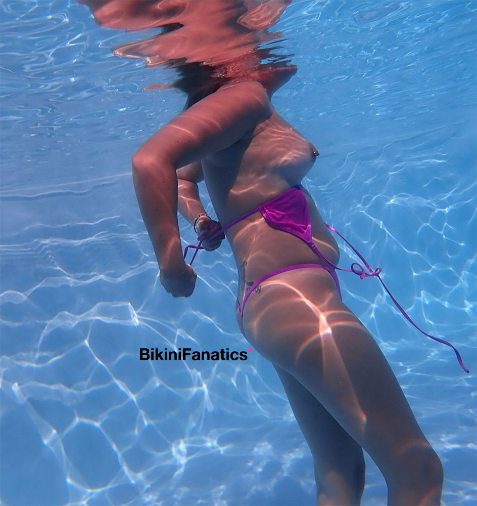 Sexy underwater bikini videos